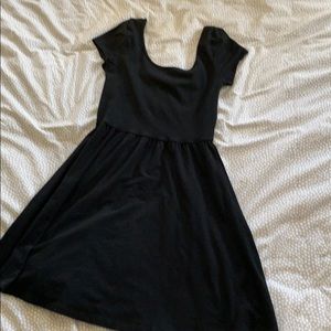 Black dress with sleeves